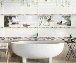 Плитка для ванной Alma Ceramica Ailand